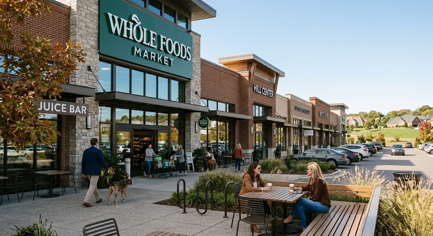 Family Office Buys Nashville Grocery Center Anchored by Tennessee's Top Whole Foods