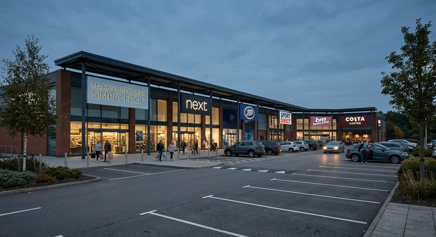 Hines Acquires Three UK Retail Parks Totaling 438,000 Square Feet