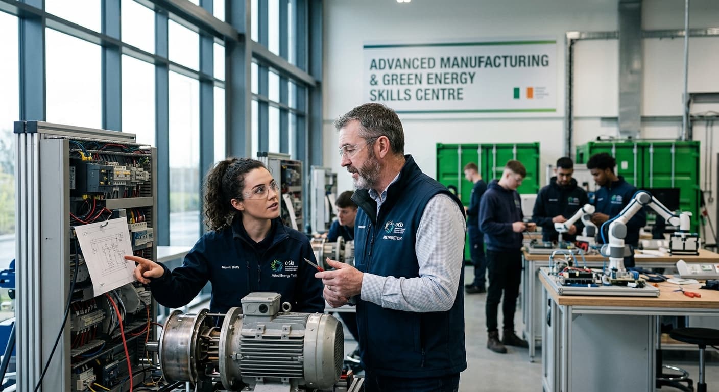 Ireland Bets €3.4 Billion on Workforce Training to Anchor Green Energy and Chip Investments