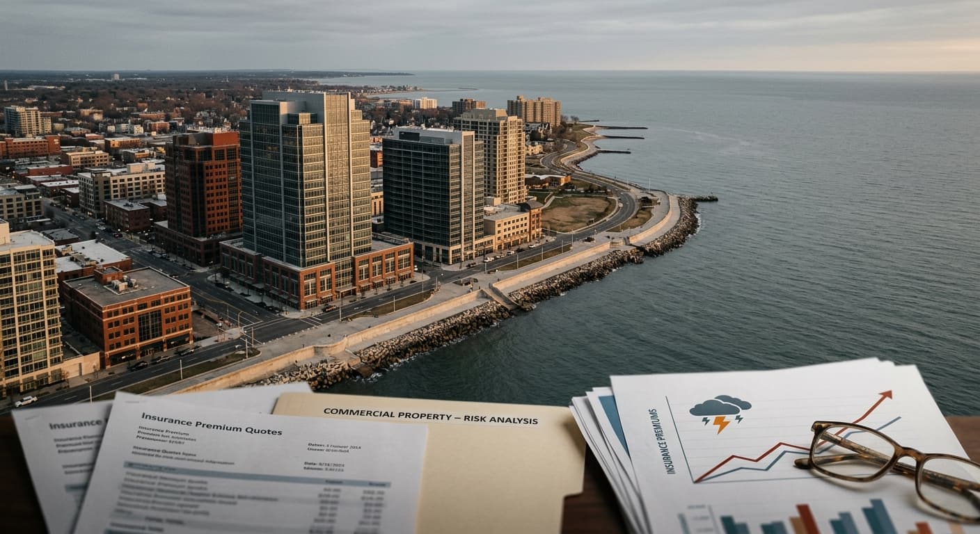Property insurers exit high-risk zones, pushing default threat onto owners and lenders
