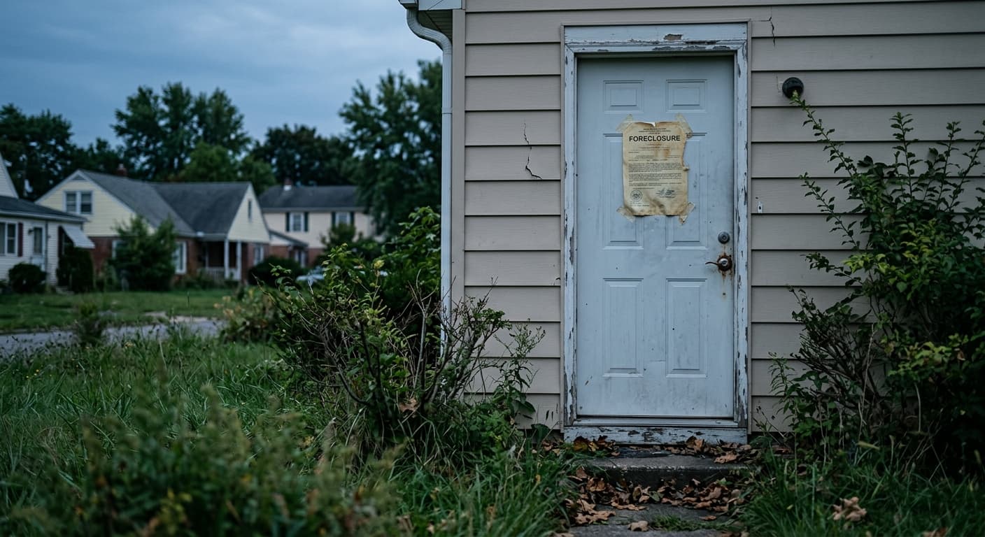 US Foreclosure Rate Hits Seven-Year Peak as Post-Pandemic Relief Ends